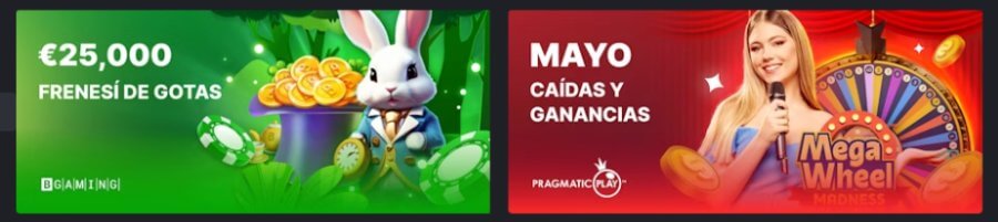 Otras promociones disponibles en BC.GAME Criptocasino